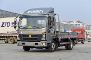 China Sinotruk Howo Light Truck Titan Series 150HP 4.15m Single Row Fence Silver Body Single Row Seats factory