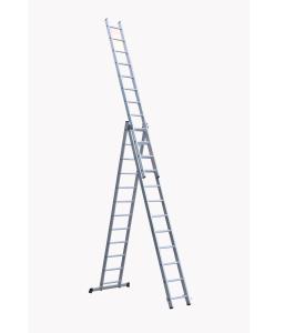 China Professional Collapsible Aluminum Ladder 3x12 GS Certificated Stable Performance factory