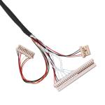 1.25mm LVDS Screen Cable , LVDS Harness HIROSE DF13-10S-1.25C TO HIROSE DF14-5S