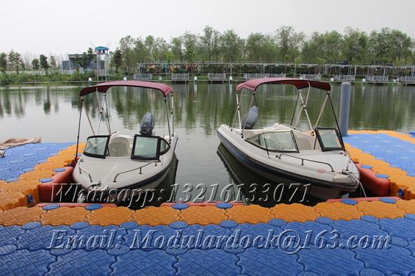 China Plastic modular floating cubes factory