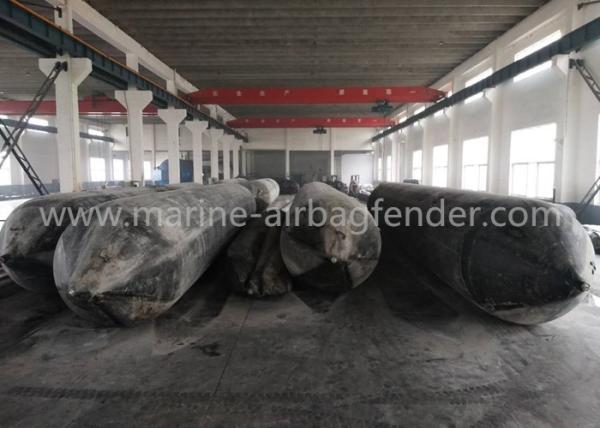 1.8m*15m Launching Boat Lift Air Bags Marine Salvage Airbags In Indonesian