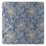 Multi color Chantilly Metallic Nylon Lace Fabric , Eyelash Lace Trim For Womens
