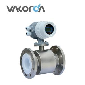 China PTFE Liner Electromagnetic Flow Meter Flange Connection For Measure factory