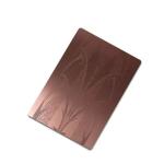 Laminated Metal Elevator Cabin Panel Pvd Coating Super Mirror Finish Stainless