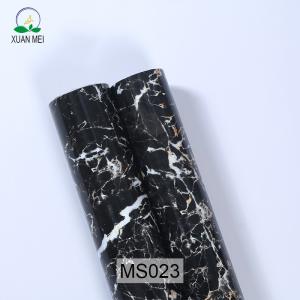 China Wallpapers Type Vinyl Wallpapers Function Smoke-Proof Marble Stickers PVC Adhesive Contact Paper Marble Granite Film factory