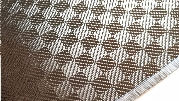 China Customizable Carbon Fiber Jacquard Fabric with Integrated Structure and Premium Aesthetic for Automotive and Luxury Goods factory