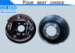 China Durable ISUZU NPR Parts Hand Brake Assembly Have Steel Drum And Iron Drum With Brake Shoes And Plate factory
