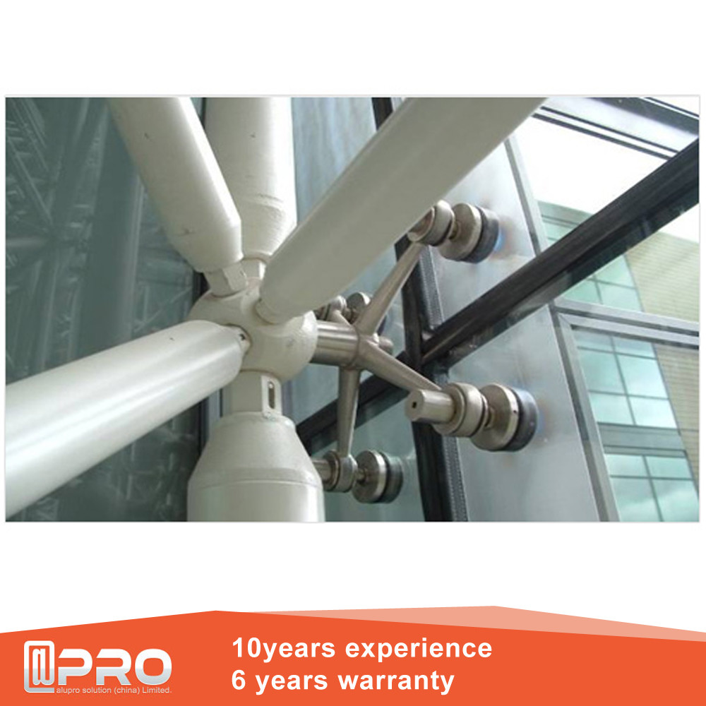 Waterproof Storefront Glazing Aluminium Facade Curtain Wall