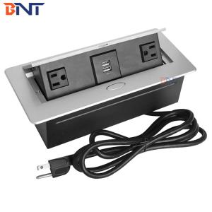 China Pop Up Hidden Tabletop Socket Outlet For Office Furniture Multimedia factory