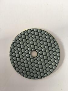 China 125mm Dry Diamond Hand Polishing Pads For Marble ISO9001 Listed factory