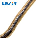 3D Type Element Tube Quartz Infrared Heating Lamp Tube Gold Coated