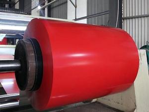 China Coated 1100 PE Paint Aluminum Coil For Impact Resistance Without Cracking Or Peeling factory