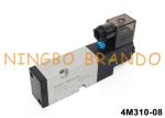Airtac Type 4M310-08 Namur Pilot Solenoid Valve 5/2 Way 24V 220V