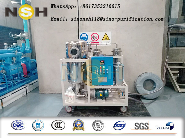China High Quality & Performances Dehydration Vacuum Turbine Oil Purifier factory