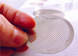 China Round Hole Shape Microporous Stainless Steel Filter Disc Corrosion Resistant factory