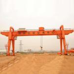 Heavy Duty Box Type 30 Ton Capacity Gantry Crane With Electric Trolley
