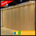 Customized Wooden Acoustic Movable Partition Walls For Artgallery / Office