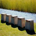 China Foshan City Concrete Patio Side Table for Outdoor Decor Concrete Table