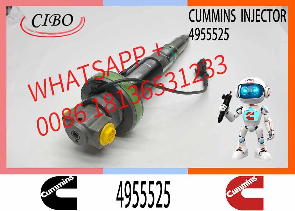 Engineering Machinery QSK19 Truck Engine System Accessories 4955525 Diesel Fuel Injector