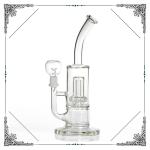 Showerhead Perc Glass Bongs Hookah Smoking Pipes Thickness 5mm