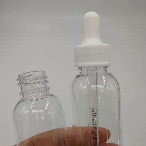 China Black Glass Dropper Bottles With Printed Design factory