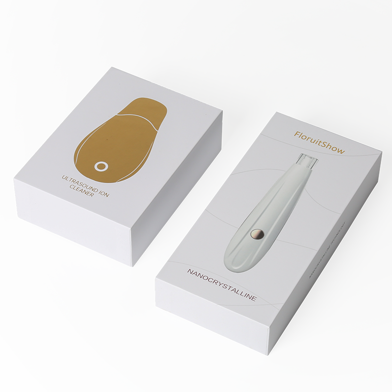 Custom Paper Beauty Instrument Packaging Box with Form Insert on Grey Board