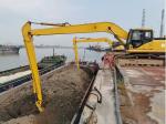 Yellow/Red/Gray/Etc High Strength Excavator Long Reach Boom Arm 19-20m For PC300