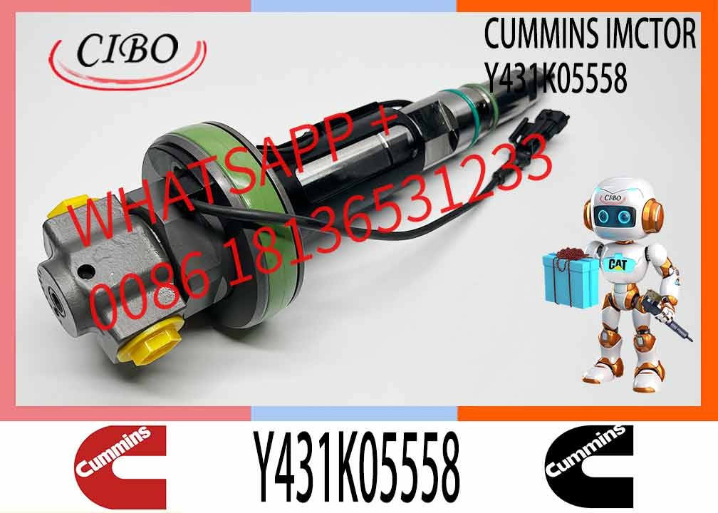 Y431K05417 QSK19 Diesel Engine Common Rail Fuel Injector Y431K05558 4964171 Y431K05420