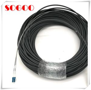 China Armored Outdoor Duplex Patch Cord OM3 OM4 LC / UPC Outdoor Fiber Patch Cord factory