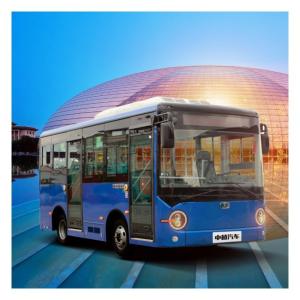 China 6m 15 Seater Mini Bus Low Entry For Urban Transportation City Bus Service factory