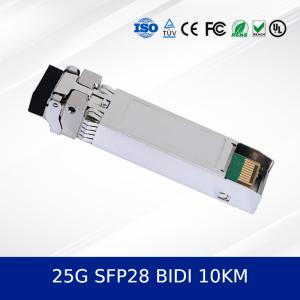 China 25G SFP28 SR 100M Optical Transceiver Module 850nm 100m OM4 MMF with DDM on sale
