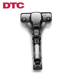 China Half Overlay Hydraulic Concealed Hinges Black Mechanism factory