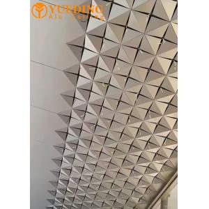 Hotel Lobby Aluminum Ceiling Sheets Fireproof Moisture Resistant