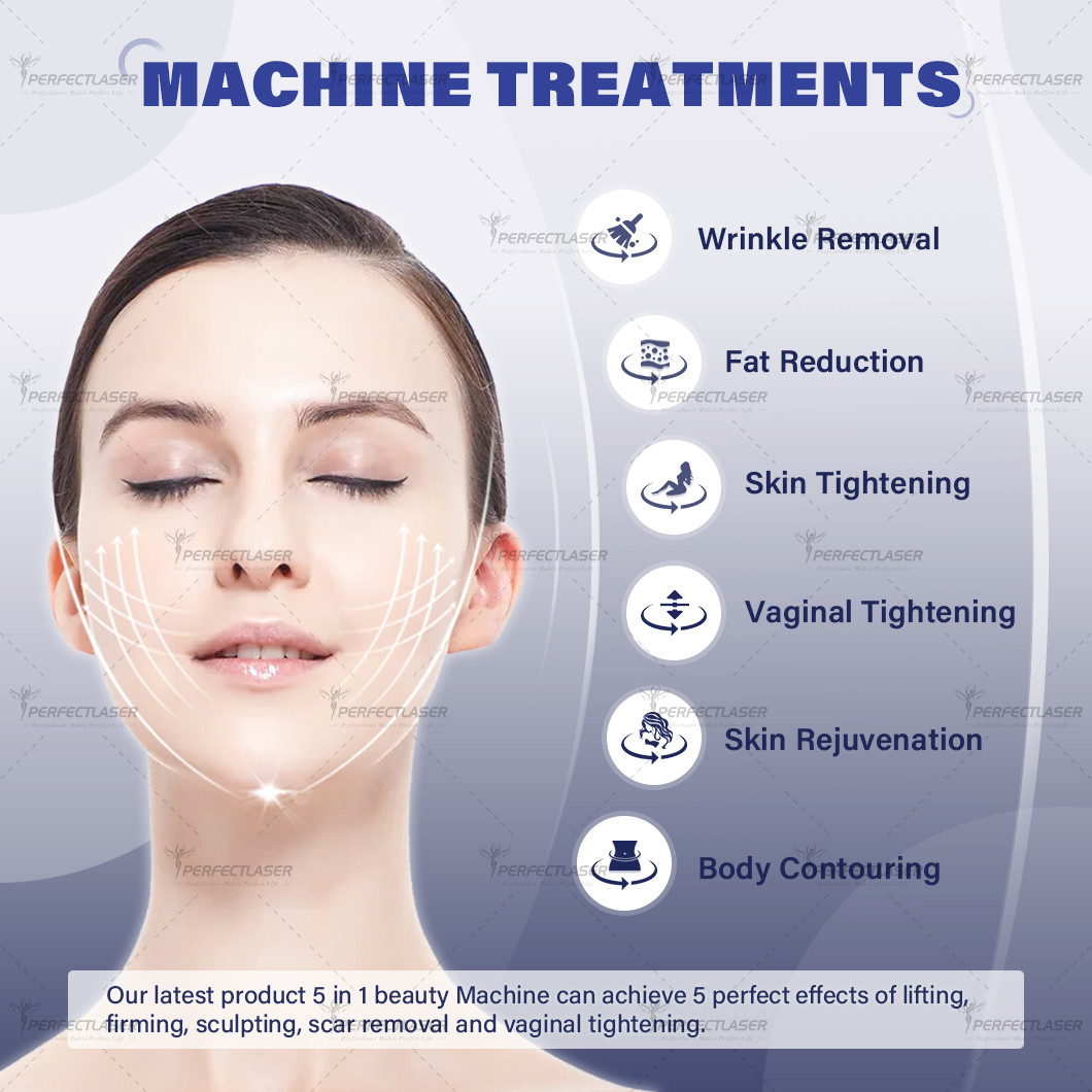 Upgraded 12D Hifu 5in1 Liposonix Vmax Microneedling Vaginal Tightening Beauty Machine With Best Quality