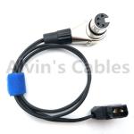Alvin's Cables Luxury D Tap to XLR 4 Pin Female Right Angle Power Cable for ARRI