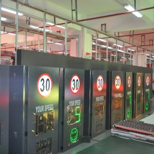 Buy cheap Solar Powered LED Radar Speed Sign with 100M Detection Range from wholesalers