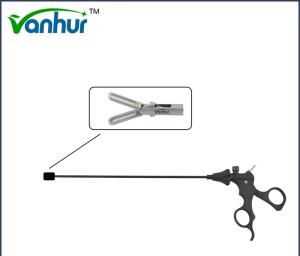 China 330mm Surgical Clamp for Pediatric Laparoscopic Procedures Atraumatic Grasping Forceps factory