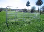 Welded Galvanized Pipe Fence Panels A53 Steel Pipe Fence Panels