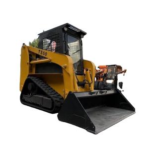China Earthmoving Machinery Tracked Skid Steer Loader TS50 Minicargador for Functionality factory