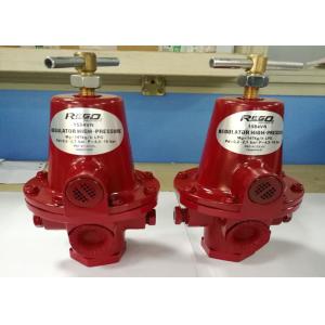 China Rego 1584 Model 1st Stage Propane Pressure Regulator Optional Spring Range For LPG Gas Fired Burner factory