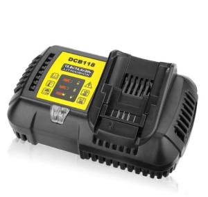 China QC3.0 DCB118 Quick Charger Battery Compatible 18V 20V Max Dewalt Battery factory