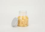 350ML Food Grade Clear Plastic Pet Jar Container With Aluminum Lid