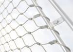 30mm Round Frame AISI316 Stainless Steel Wire Rope Mesh For Shopfitting