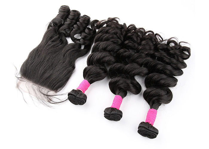 Big Curly Weaver Grade 7A Virgin Hair 300g Per 3 Bundles Natural Black