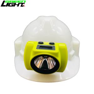 China 25000lux Underground Mining Lamp , OLED Display 6.8Ah Explosion Proof Mining Lamp factory