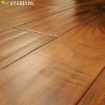 Multilayer Engineered Wood Flooring Oak Butterfly Joint Espresso Satin Wood