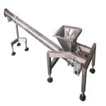 Stainless Steel Inclined Screw Conveyor Spiral For Grain Powder