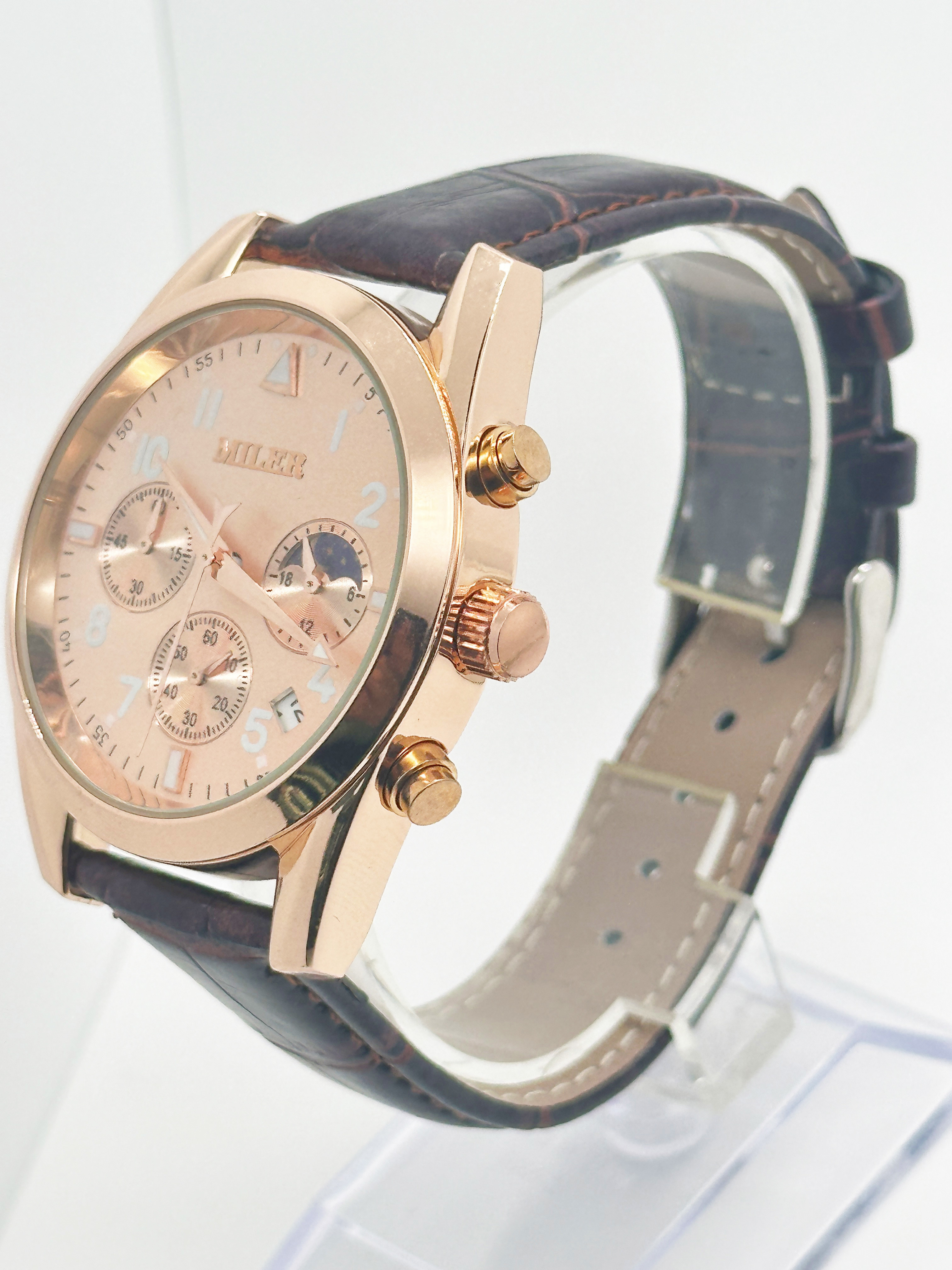 Miler Custom High Quality Waterproof Wristwatches Luxury Men Watch