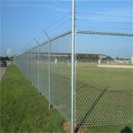 3mm Wire Galvanized Iron Chain Link Fencing 6 Foot Chain Link Fence Panels
