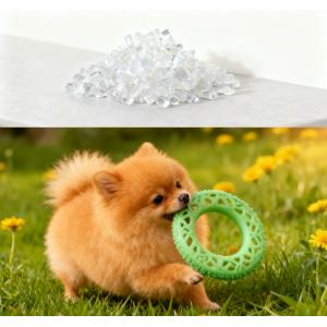 China Durable Chewable Odor-Free for Indoor Interaction/Outdoor Fetch Dog Toys TPE Granule factory